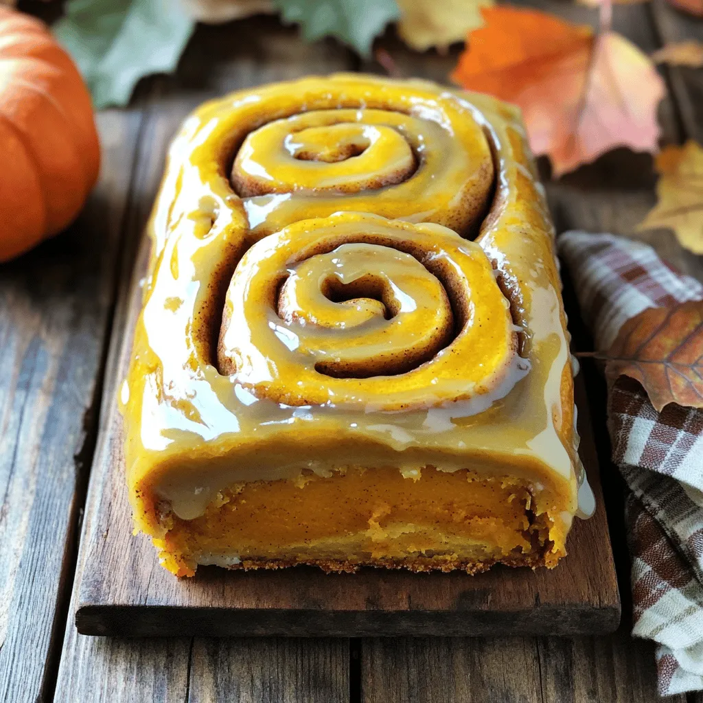 Pumpkin Spice Cinnamon Roll Loaf Irresistible Delight