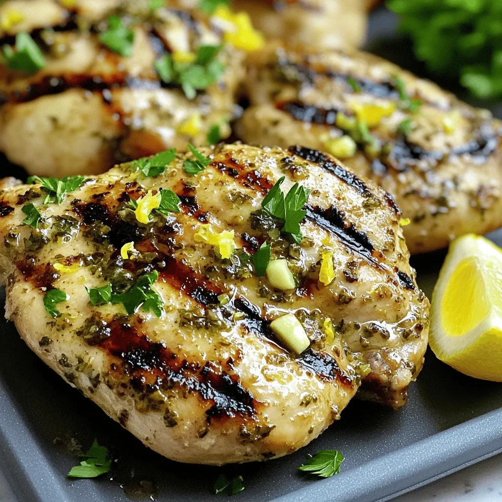 47. Lemon Herb Grilled Chicken Flavorful and Easy Meal