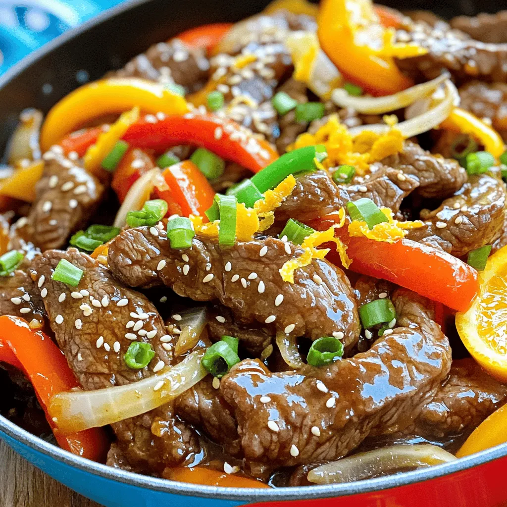 Spicy Orange Beef Delightful and Easy Recipe