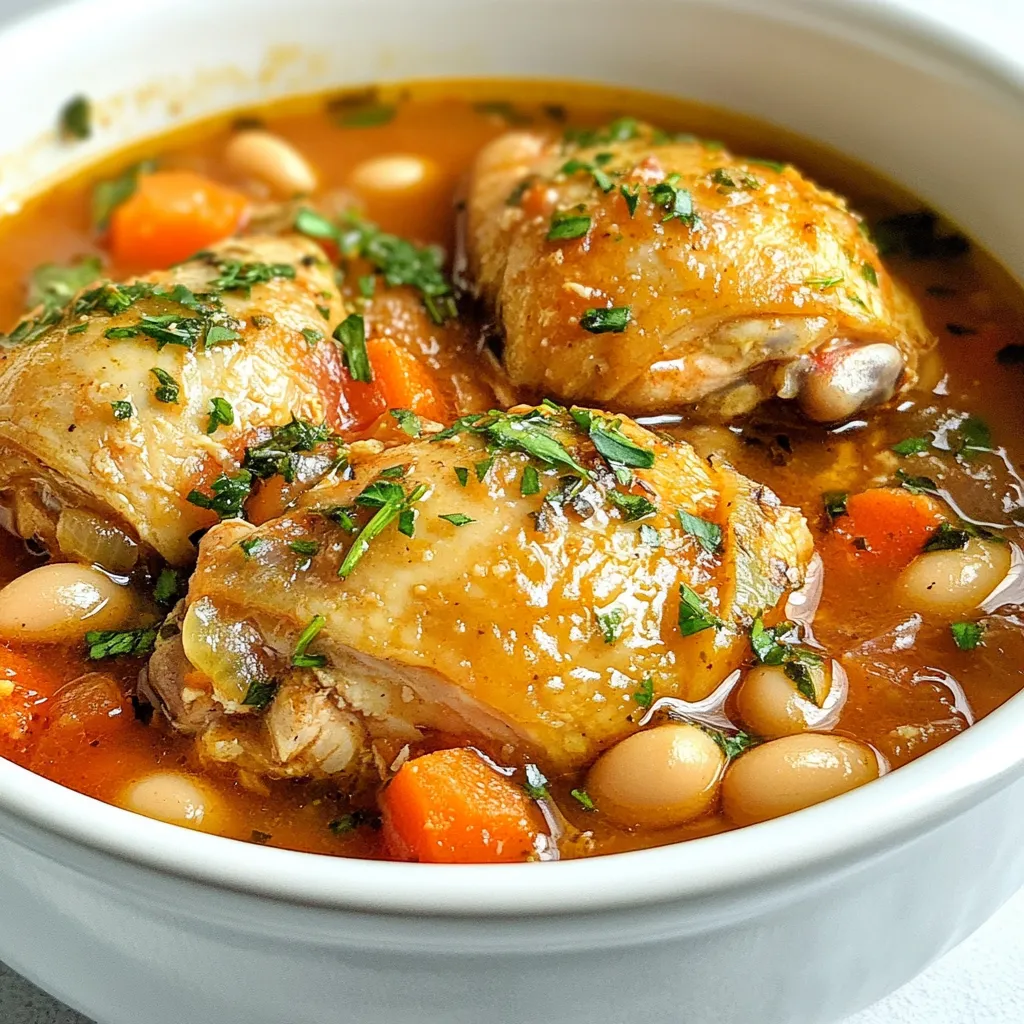 Tuscan White Bean Chicken Stew Flavorful Comfort Meal