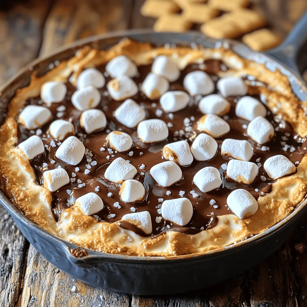 S&#8217;mores Dip in the Oven Irresistible Dessert Delight