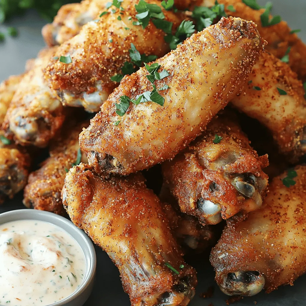 Crispy Air Fryer Chicken Wings Flavorful and Easy Recipe