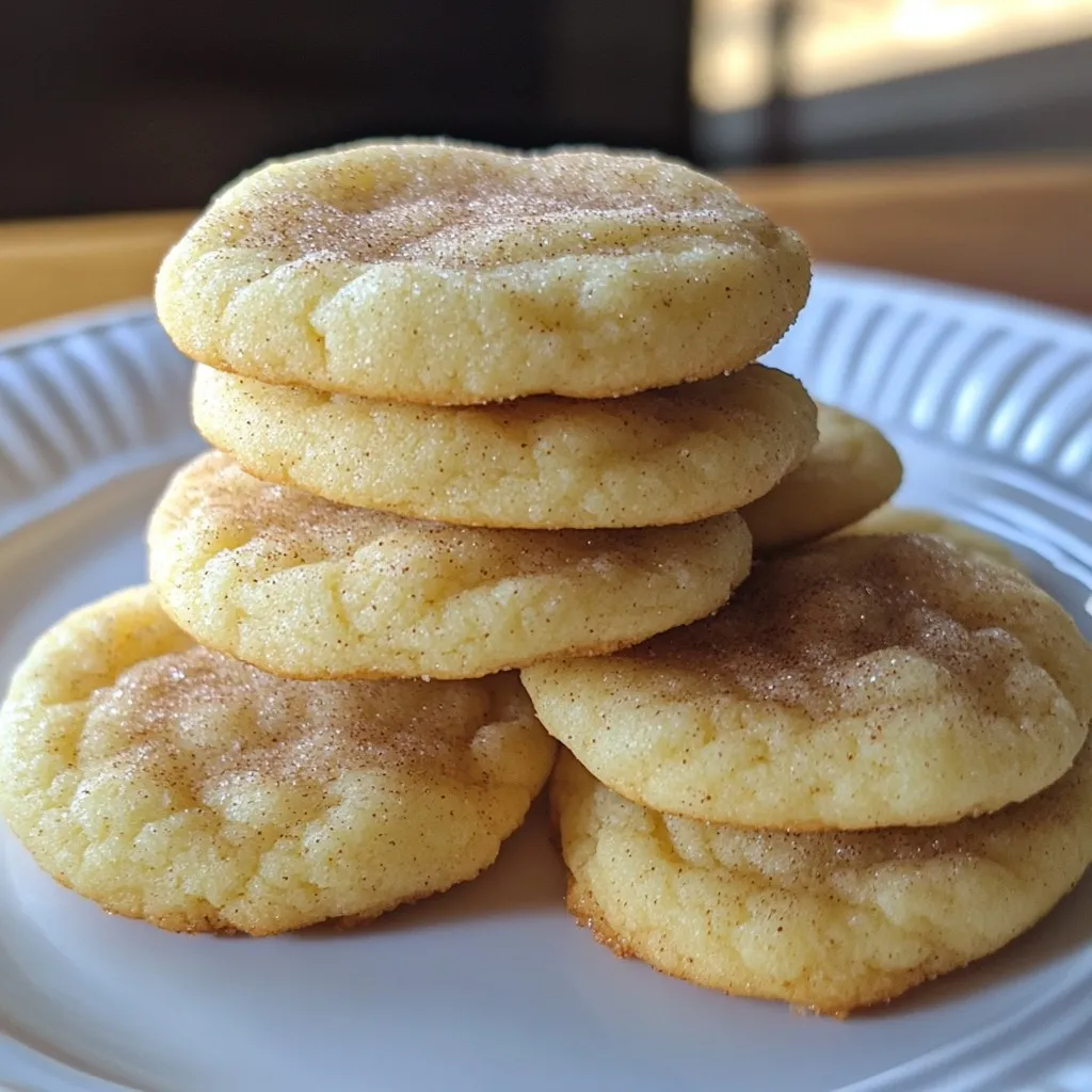 Classic Snickerdoodle Cookies Chewy and Delicious Treat