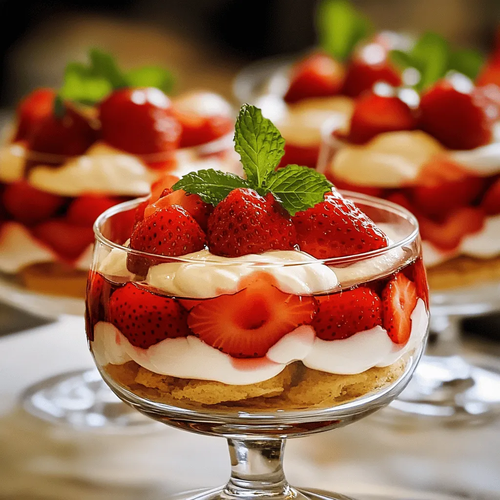 No-Bake Strawberry Shortcake Delightful and Easy Recipe
