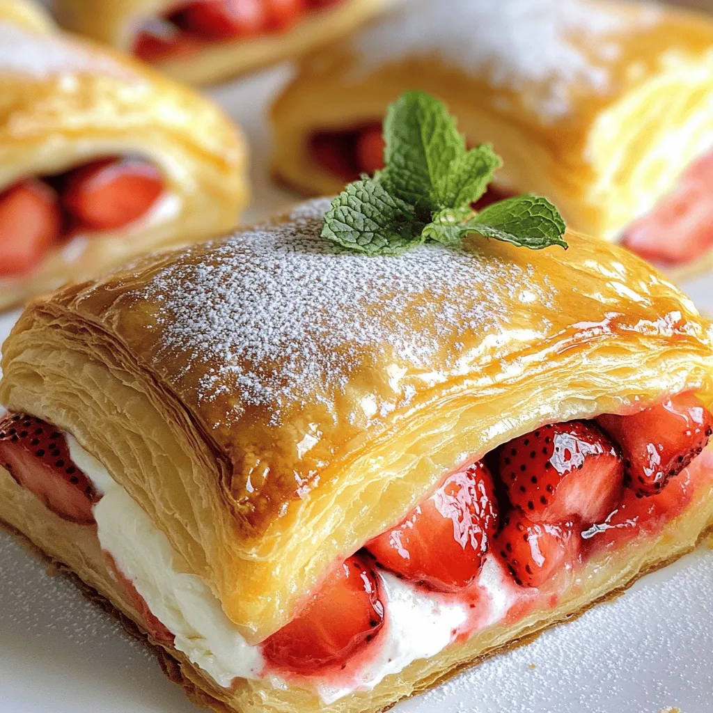 Strawberry Danish Delight Easy and Tasty Recipe