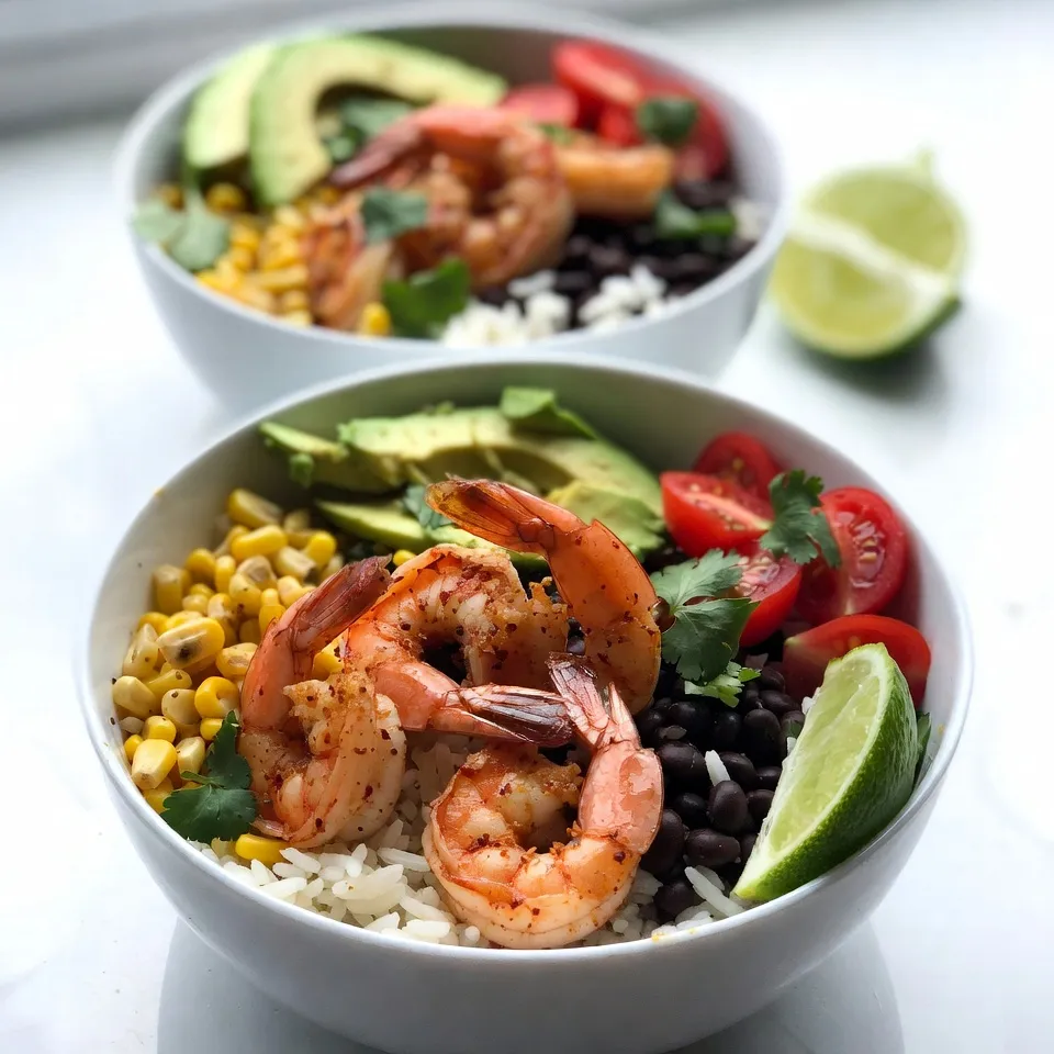 Spicy Shrimp Taco Bowls Flavorful and Simple Meal