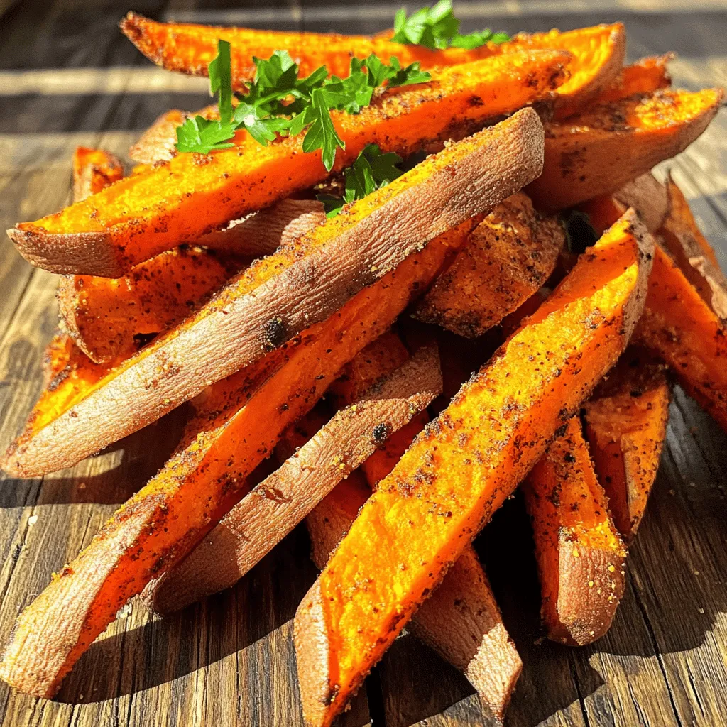 Air Fryer Sweet Potato Fries Crisp and Flavorful Snack