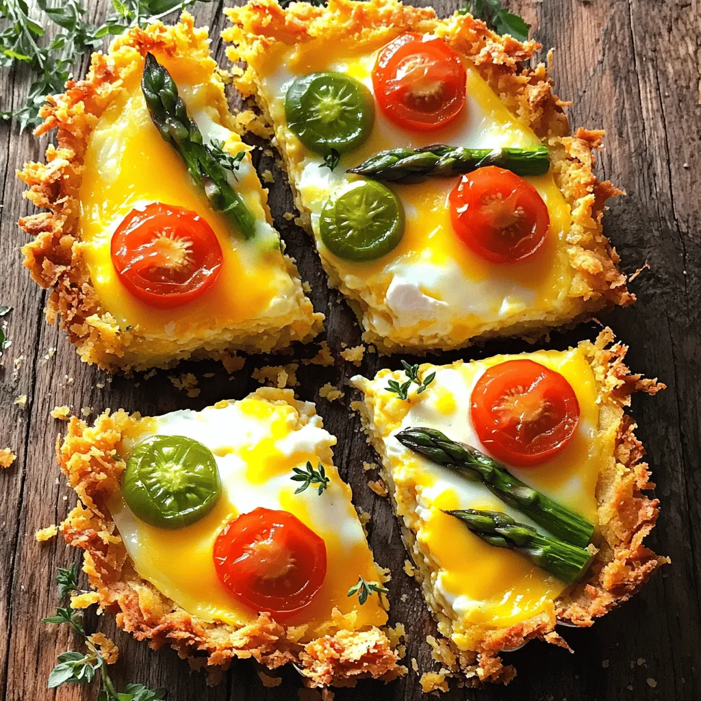 Spring Hash Brown Crust Quiche Flavor-Packed Delight