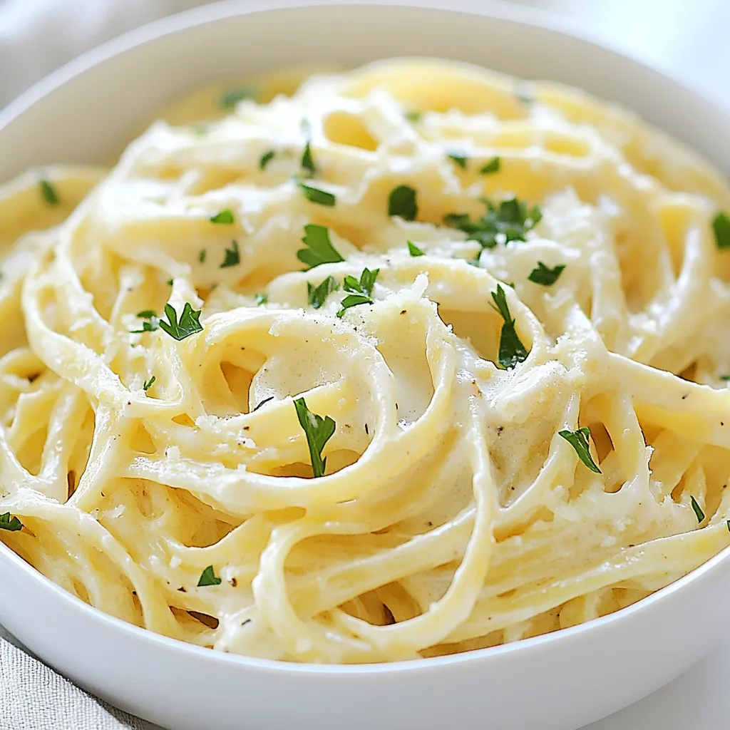 Creamy Roasted Garlic Alfredo Rich and Savory Dish