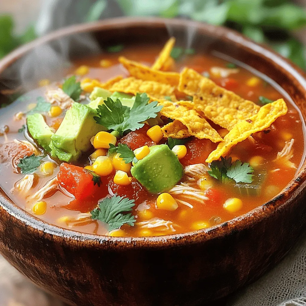 Easy Chicken Tortilla Soup Flavorful and Simple Recipe