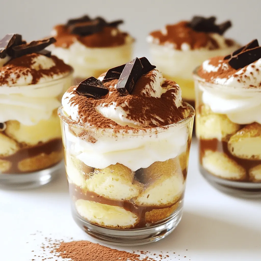 Easy Tiramisu Cups Simple and Delightful Dessert