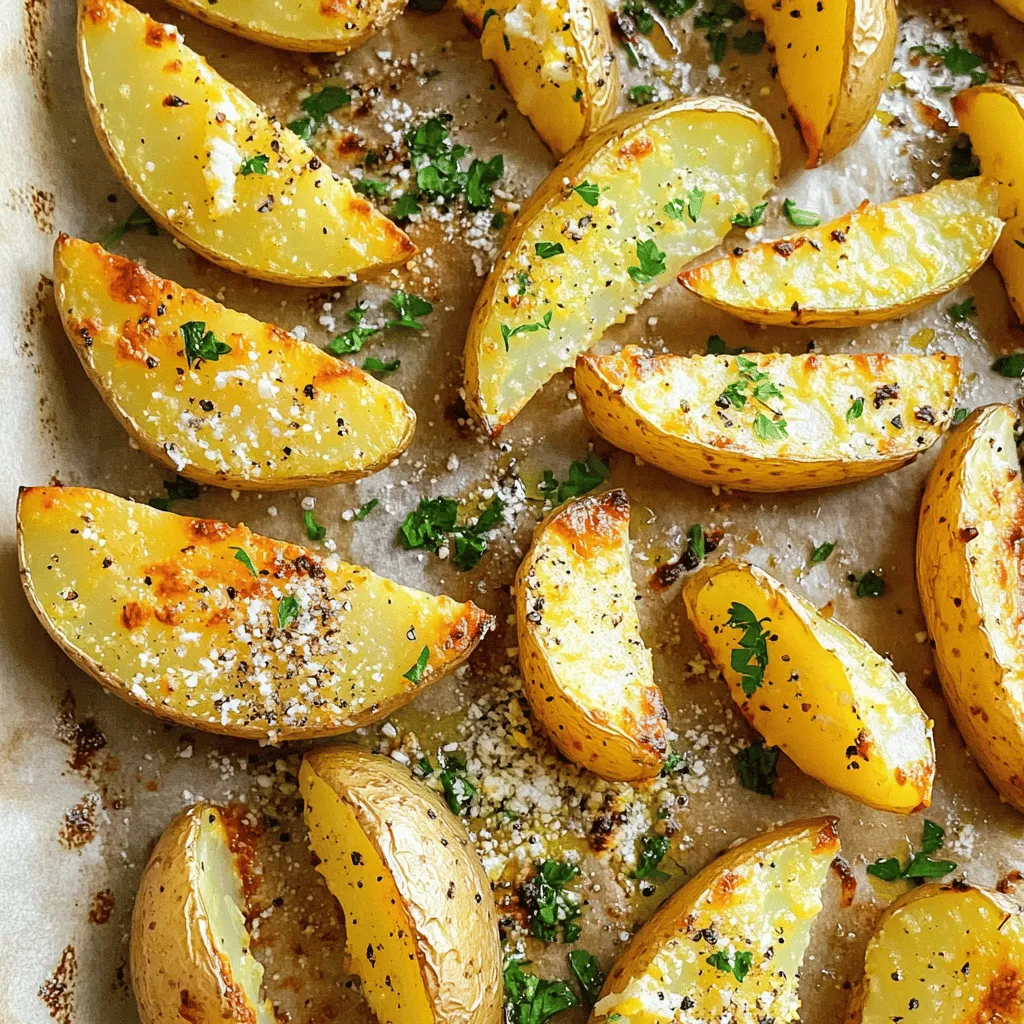 Greek Lemon Potato Wedges Tasty and Zesty Snack