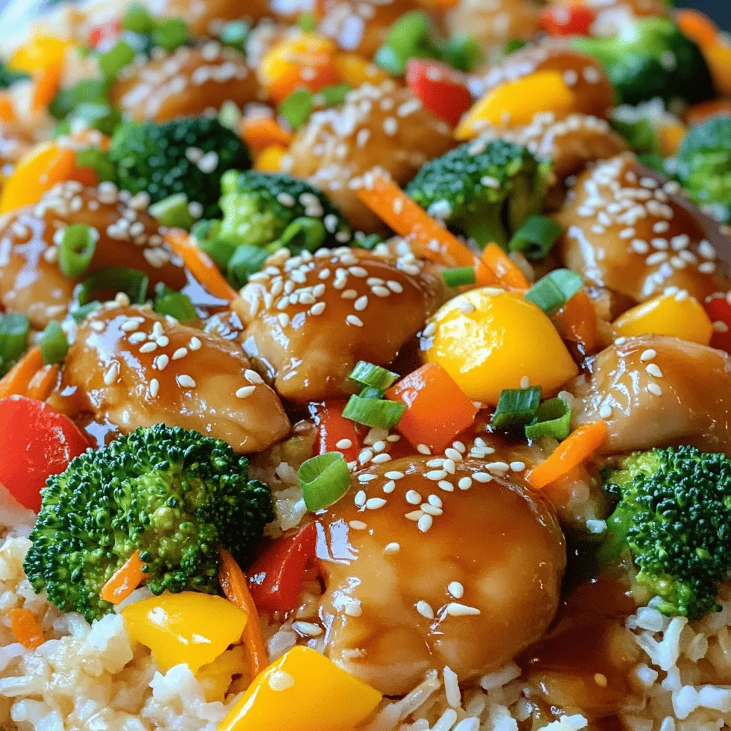 Teriyaki Chicken Casserole Flavorful and Easy Recipe