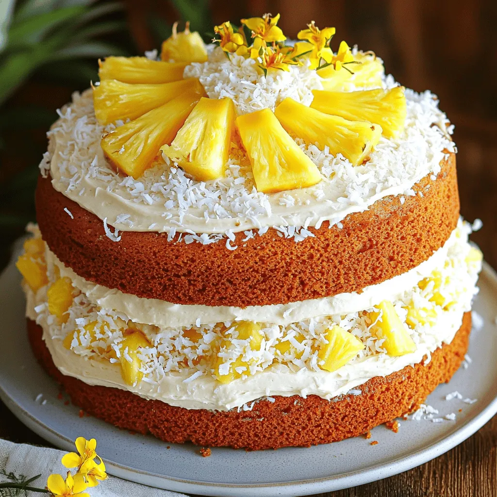 Pineapple Cake Delightful Recipe for Every Occasion