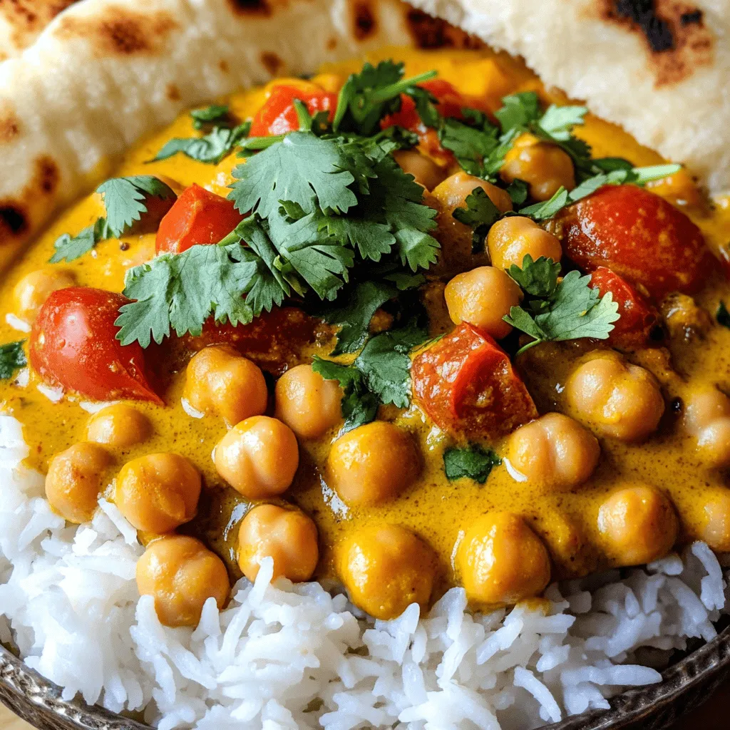 Spicy Chickpea Curry Flavorful and Easy Recipe