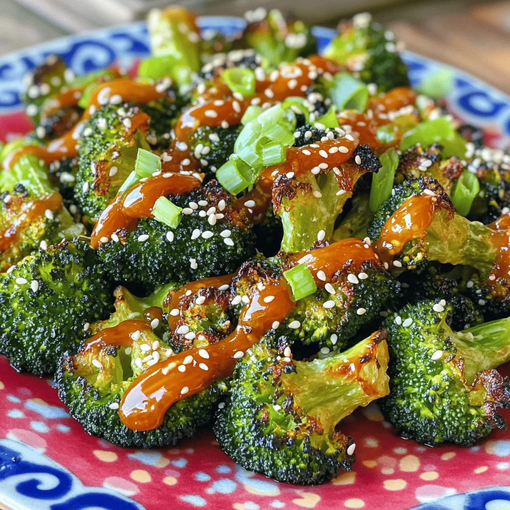 Sweet Chili Roasted Broccoli Flavorful Side Dish