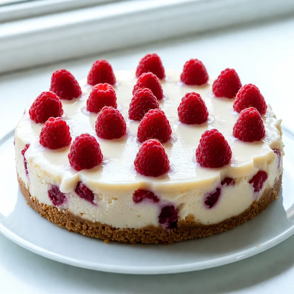 Raspberry White Chocolate Cheesecake Delight Recipe