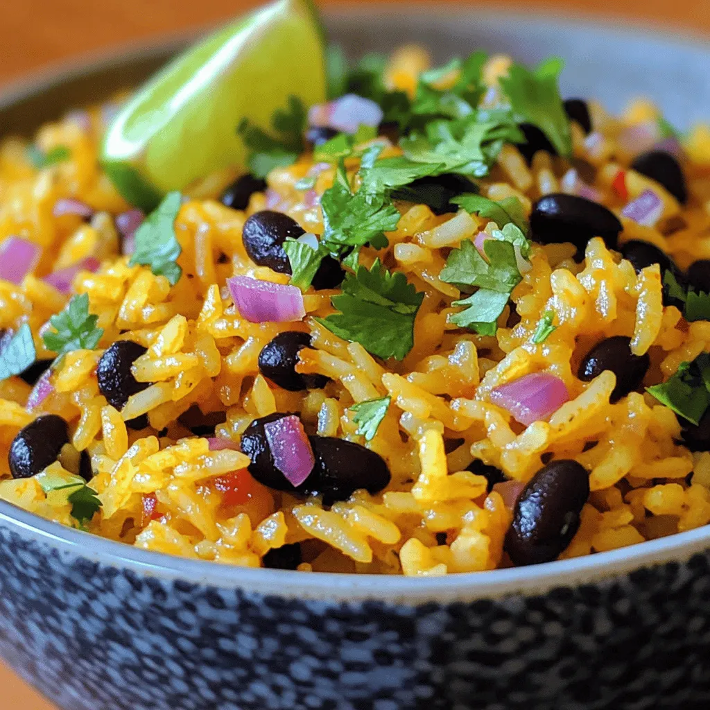 Coconut Rice and Black Beans Flavorful Easy Recipe