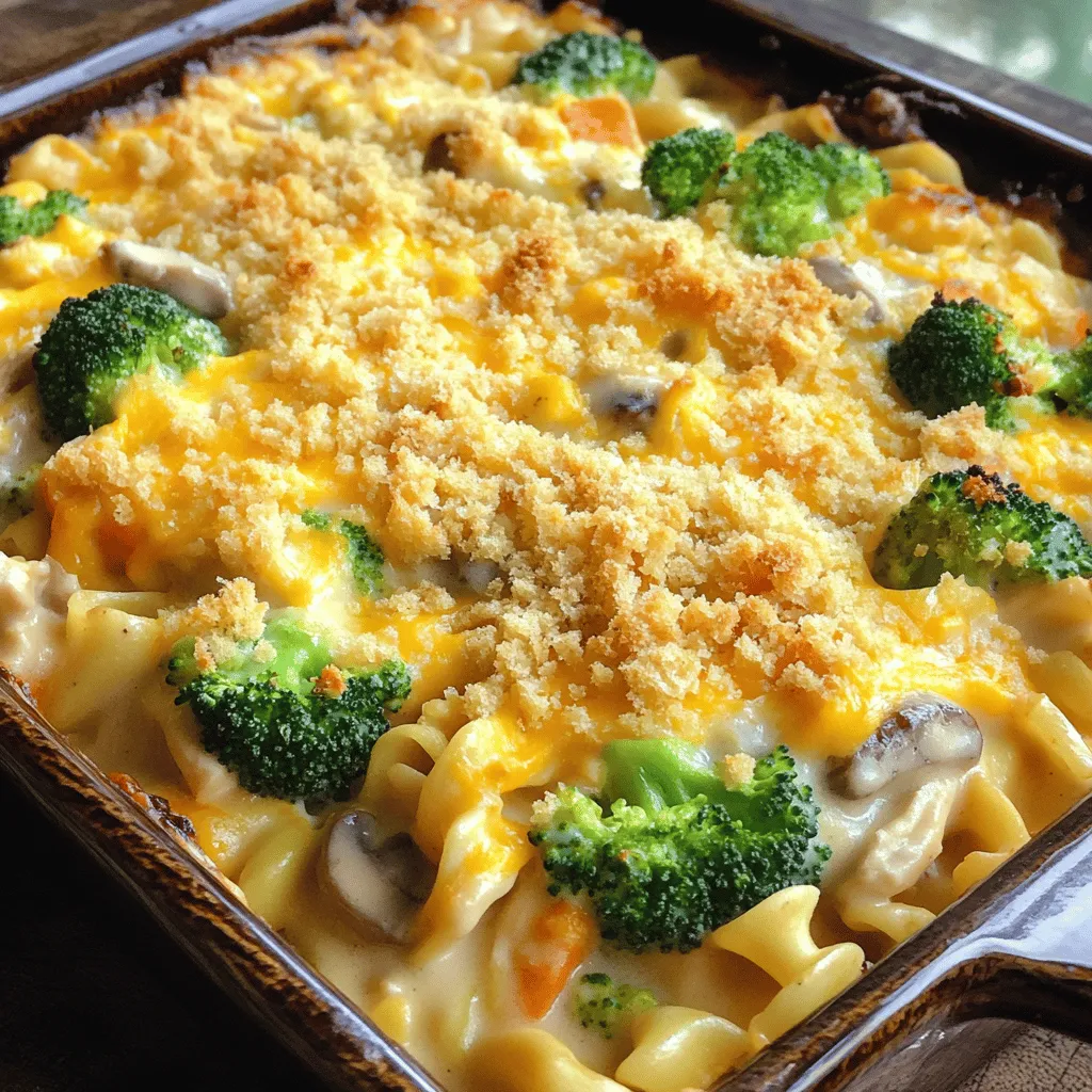 Chicken Noodle Casserole Simple and Comforting Dish