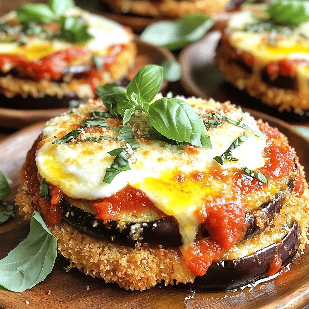 15. Baked Eggplant Parmesan Flavorful Comfort Dish