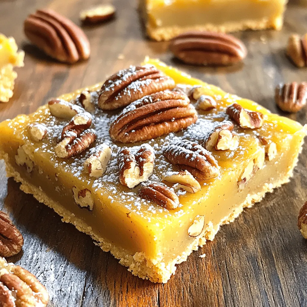 Maple Pecan Pie Bars Irresistible Sweet Treat