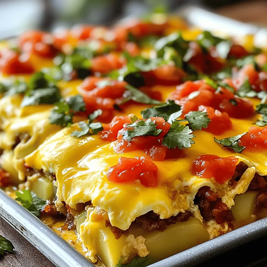 Savory Breakfast Burrito Casserole Easy Family Meal