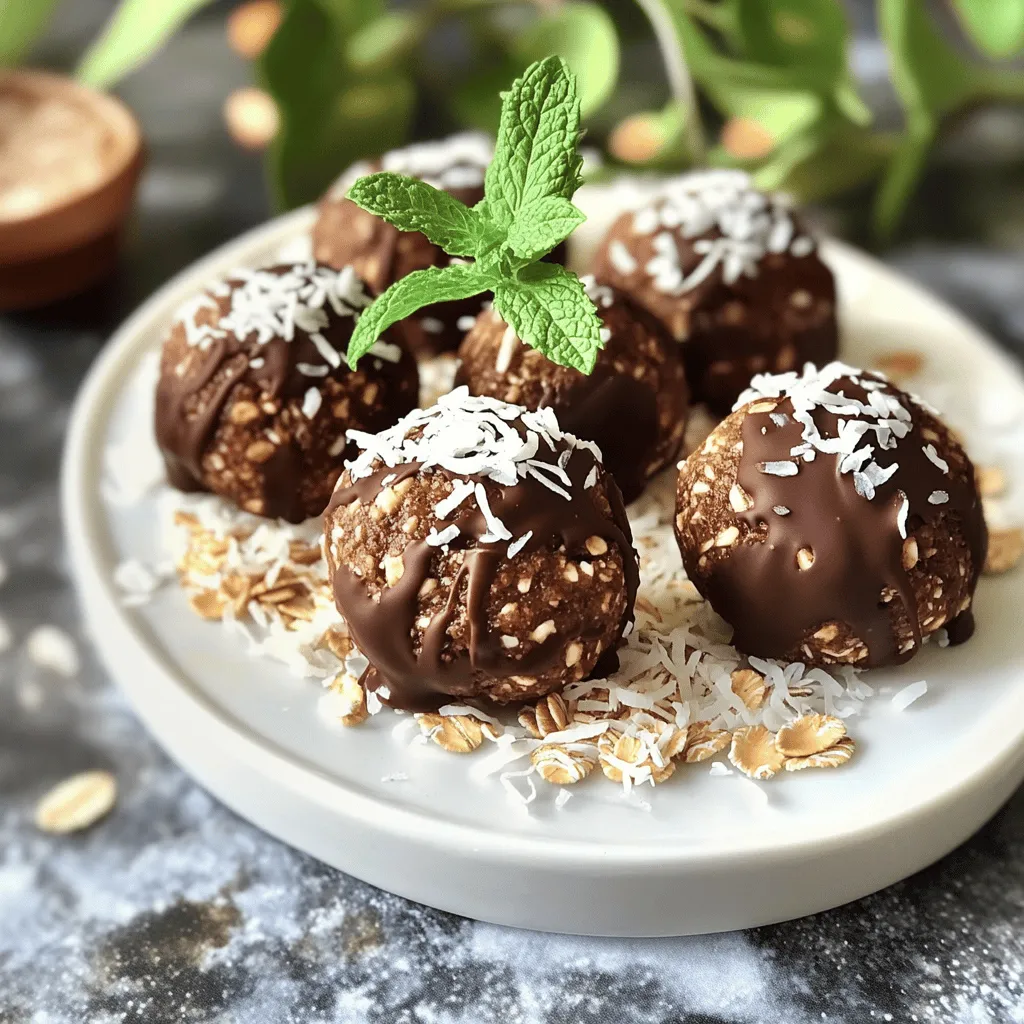 Chocolate Mint Energy Bites Simple and Tasty Treat
