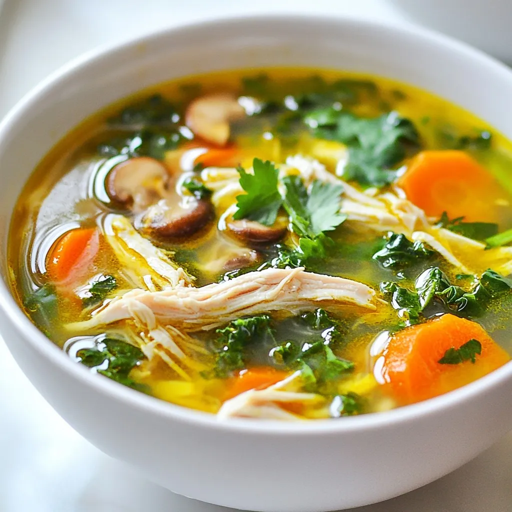 Anti-Inflammatory Chicken Soup Nourishing and Simple