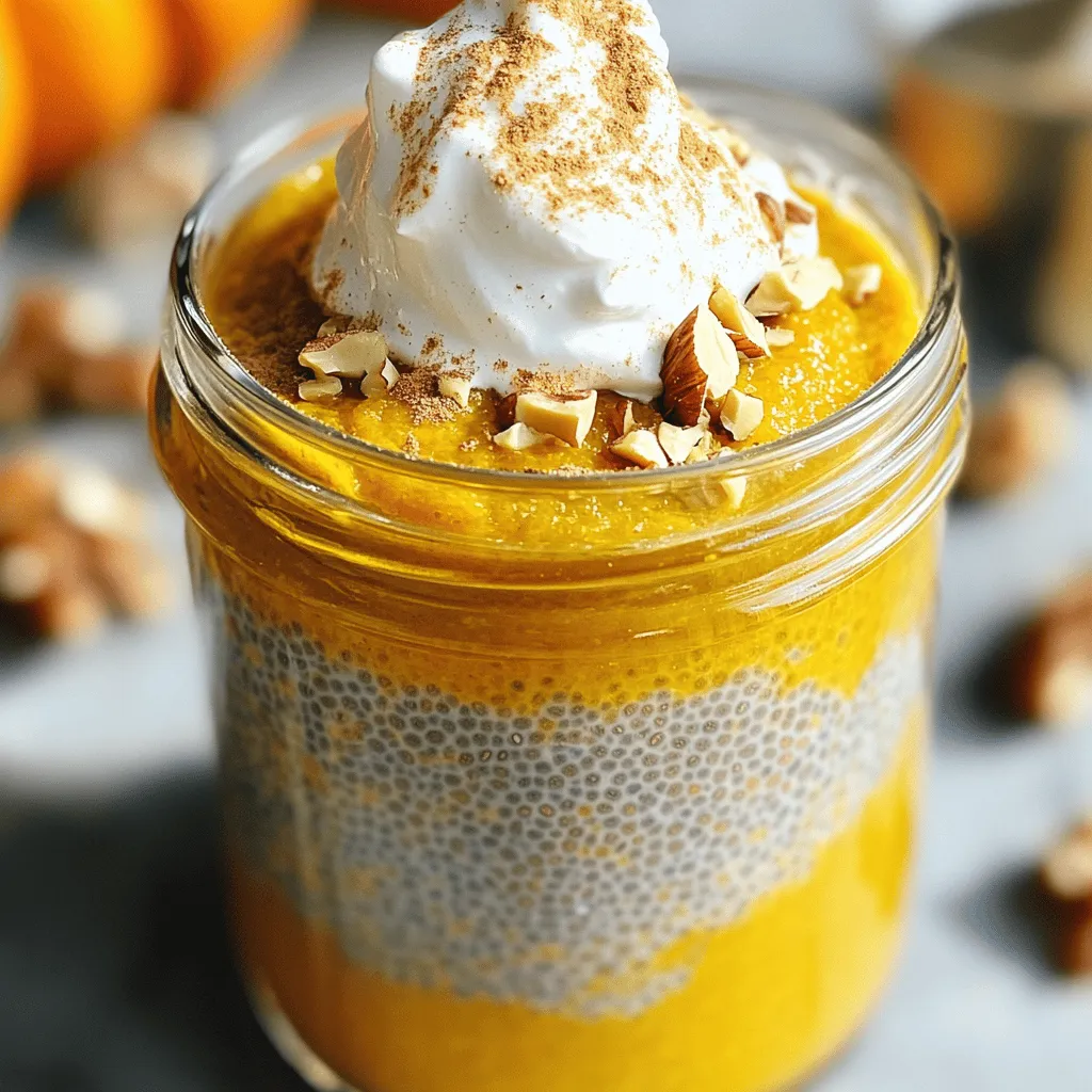 Pumpkin Chia Pudding Creamy and Nourishing Delight