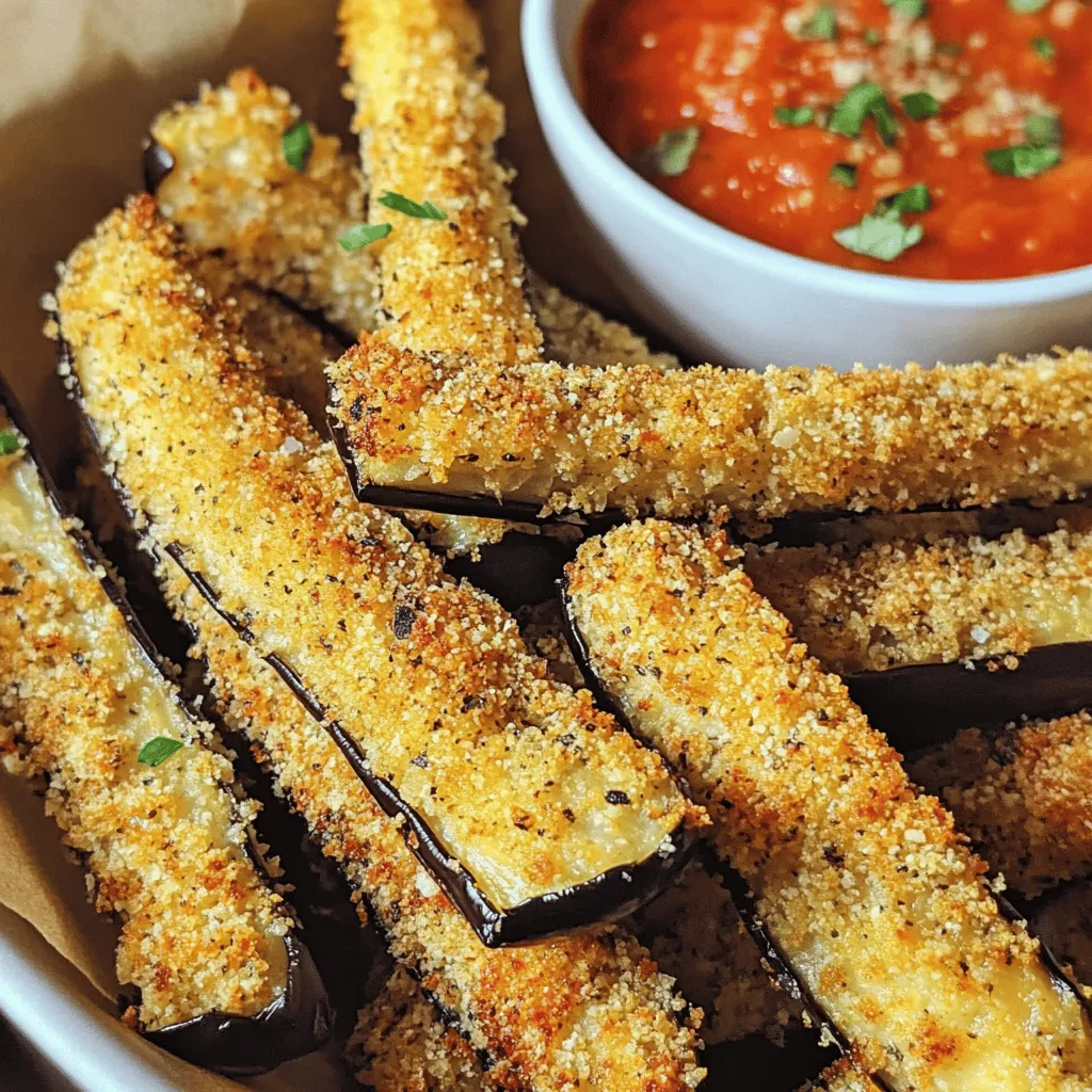 Air Fryer Eggplant Parmesan Fries Crisp and Flavorful