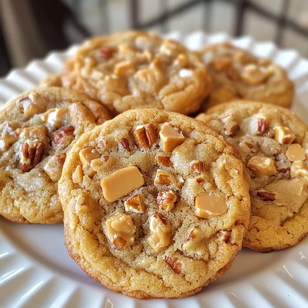 Butterscotch Pecan Cookies Soft and Chewy Delight