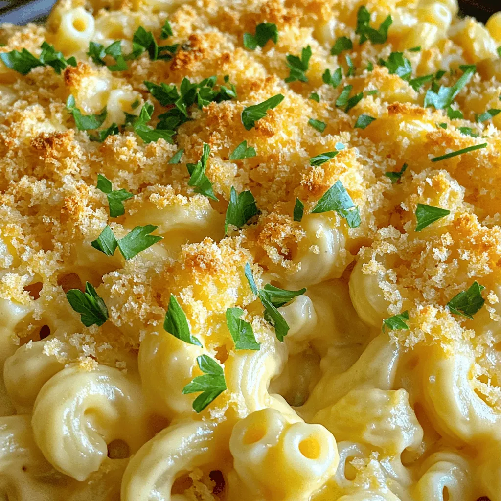 Baked Macaroni and Cheese Creamy Comfort Dish