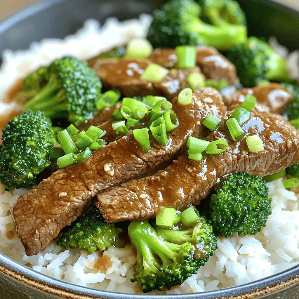 Instant Pot Beef and Broccoli Quick Dinner Recipe