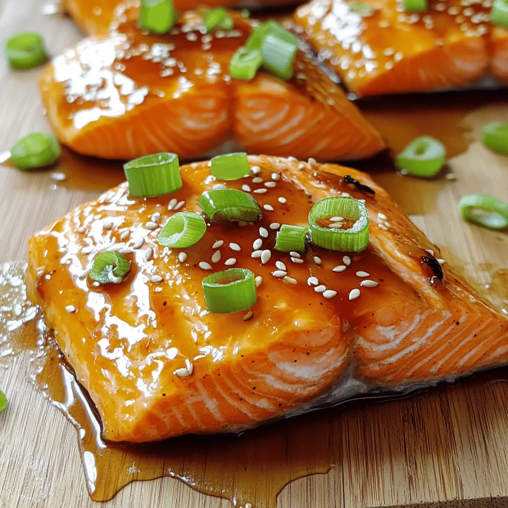 Sweet and Spicy Glazed Salmon Simple and Tasty Recipe