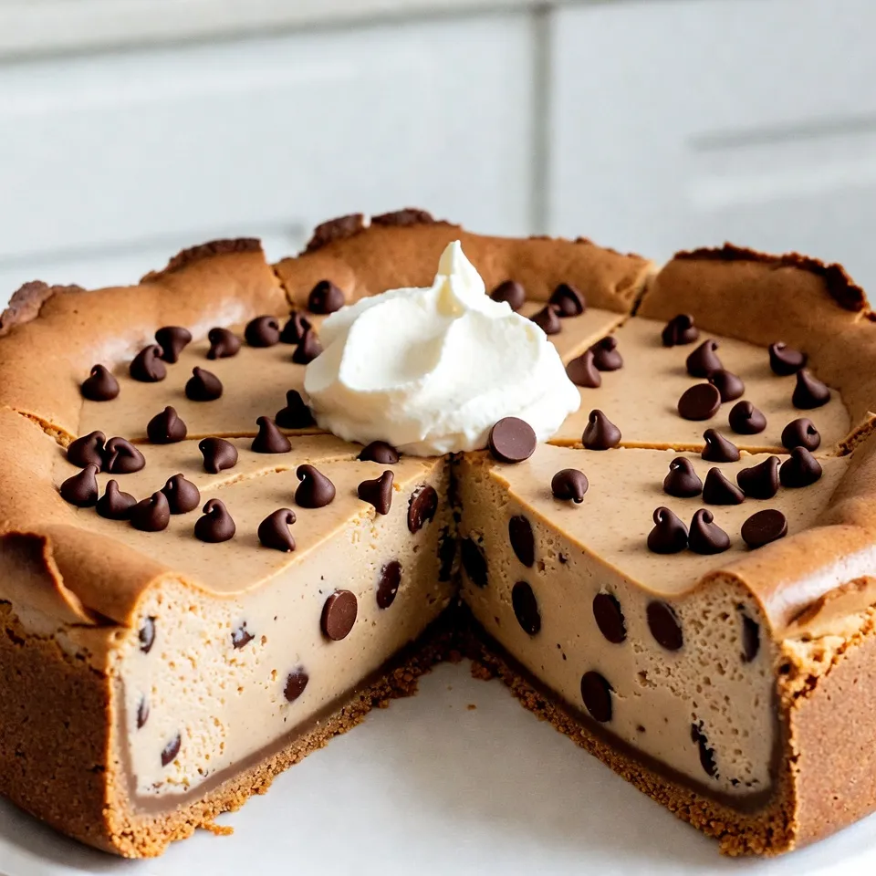 Chocolate Chip Cookie Cheesecake Irresistible Delight