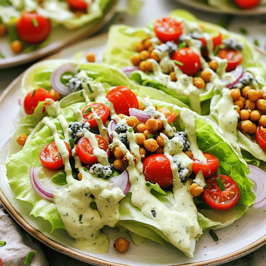 Classic Wedge Salad Crisp and Flavorful Delight