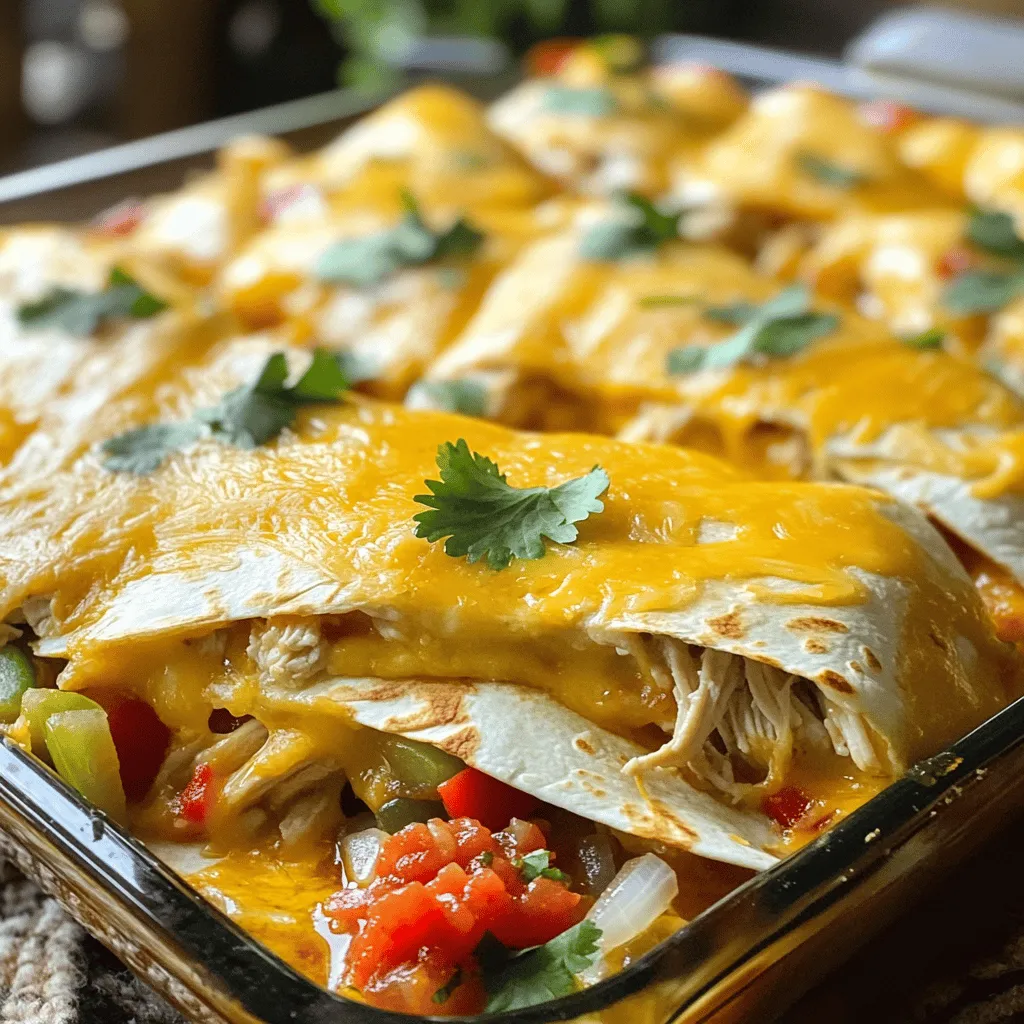 Chicken and Cheese Quesadilla Bake Easy Family Meal