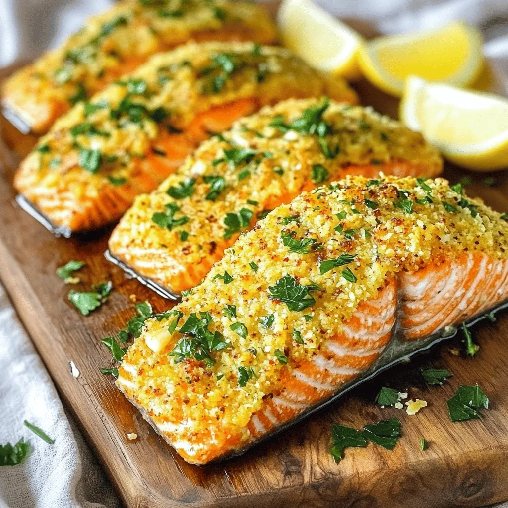 Air Fryer Crispy Parmesan Crusted Salmon Delight