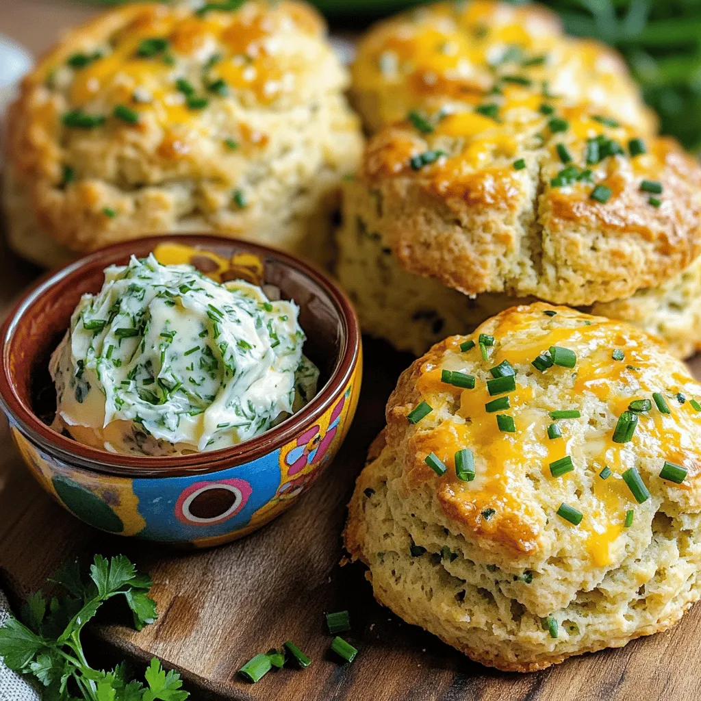 Savory Herb and Cheese Scones Flavorful Baking Delight