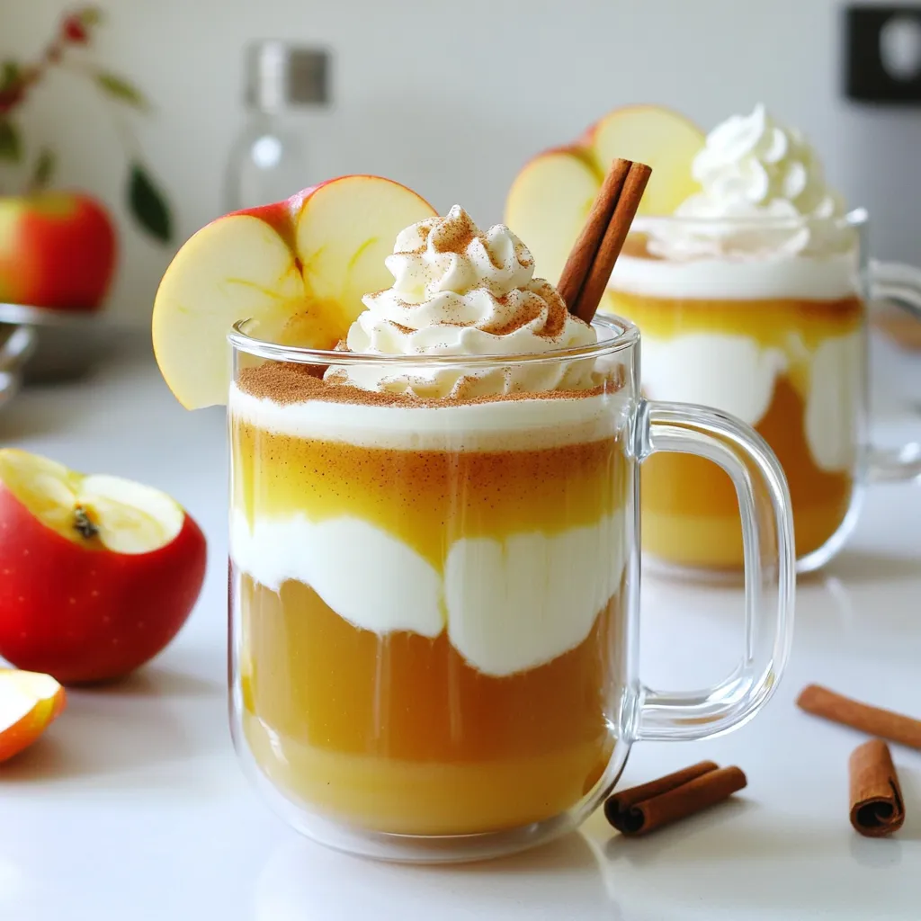 Chai Spiced Apple Cider Latte Delightful Drink Recipe