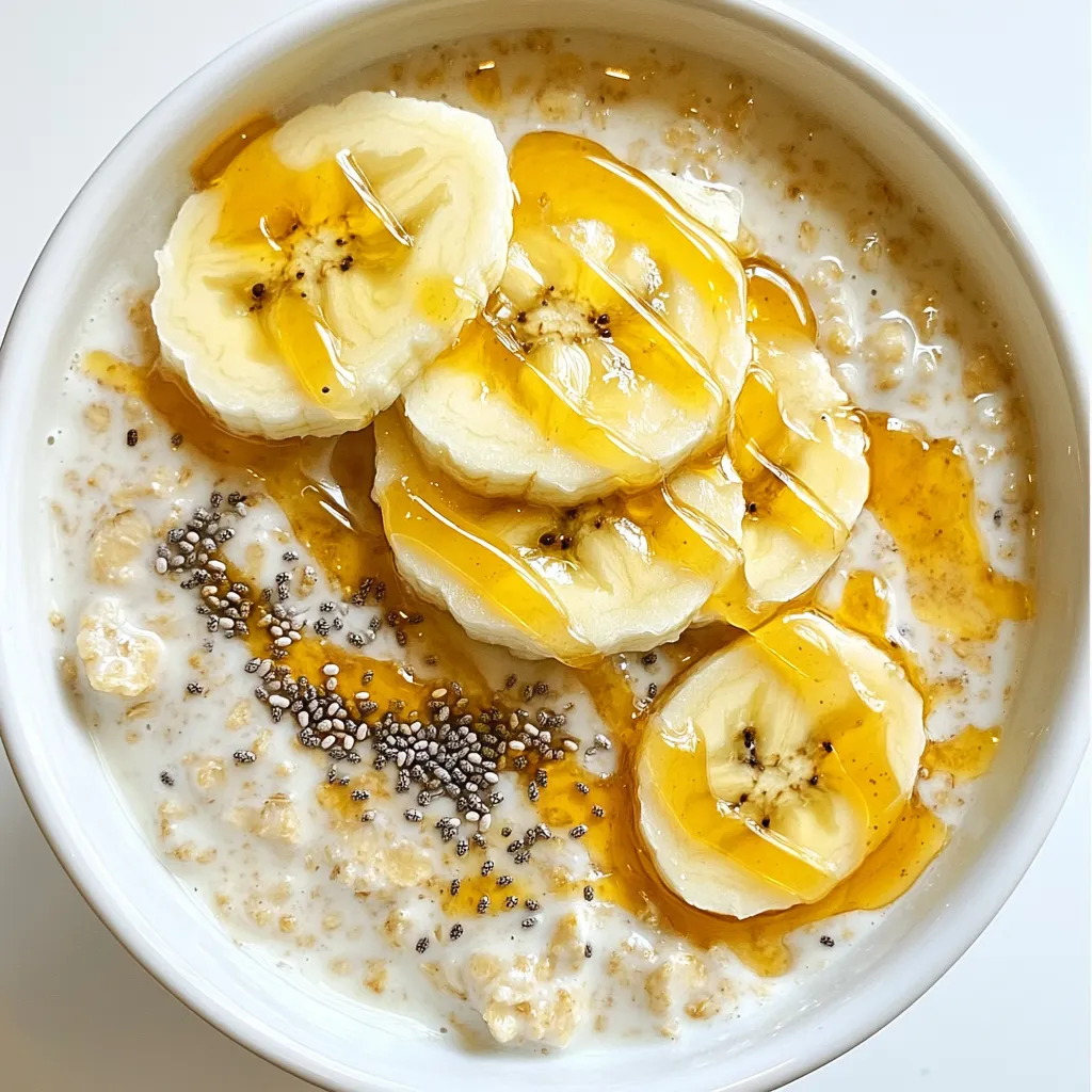 Peanut Butter Banana Overnight Oats Quick and Tasty