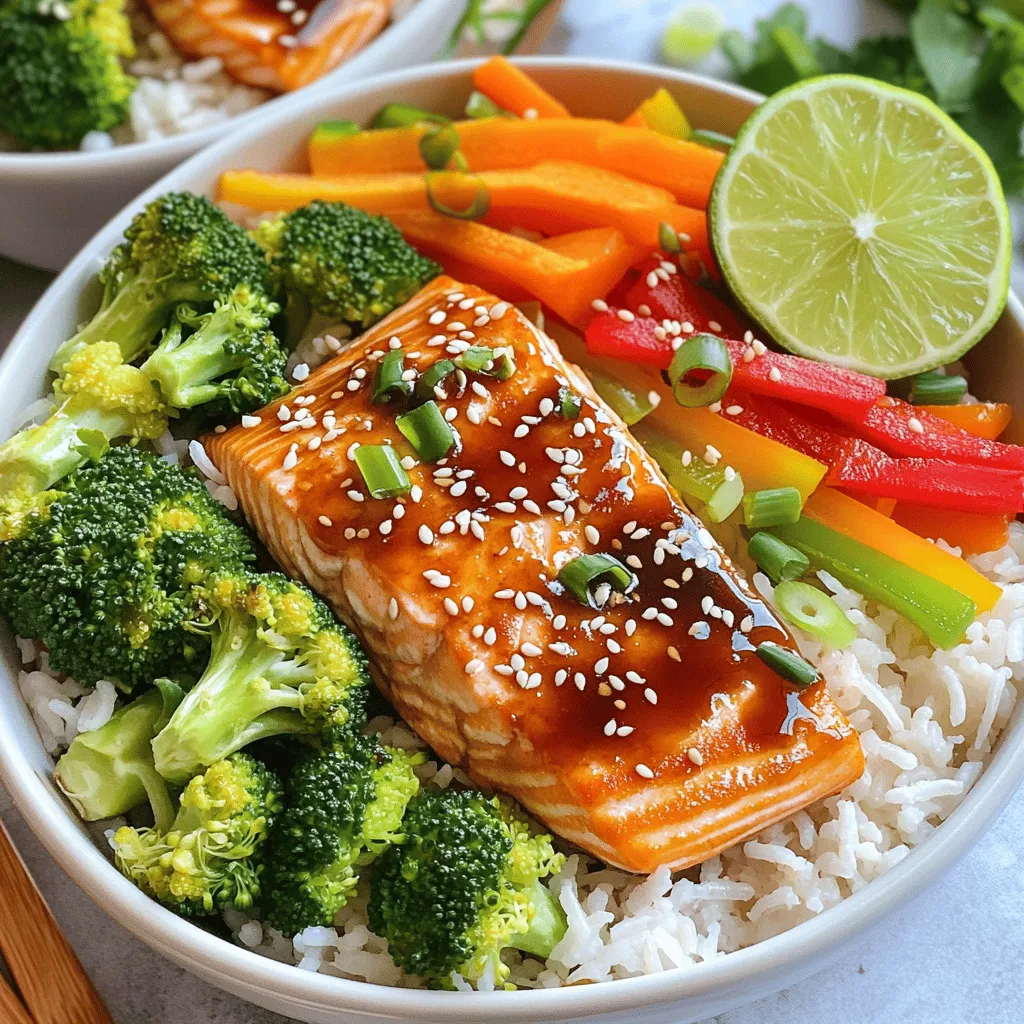 Tasty Teriyaki Salmon Bowls Healthy and Easy Recipe
