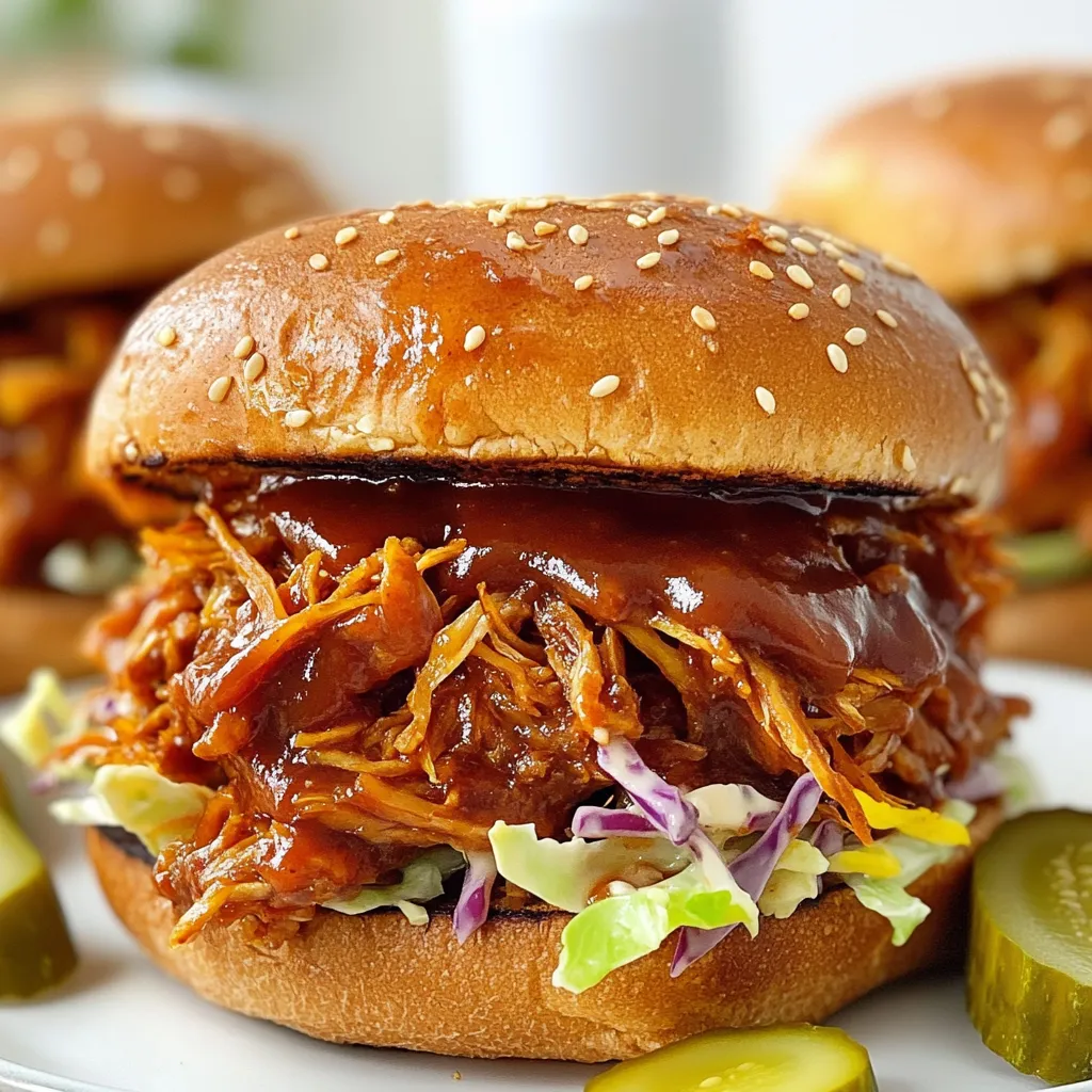 BBQ Jackfruit Sandwiches Quick and Flavorful Recipe
