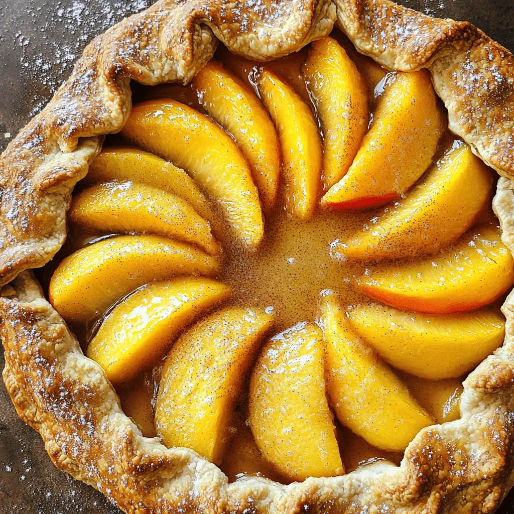 Simple Peach Galette Delightful &#038; Easy Recipe