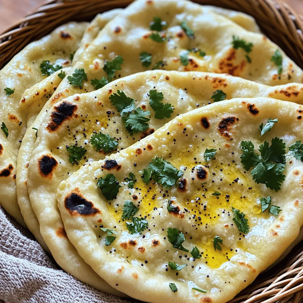Easy Garlic Butter Naan Flavorful Homemade Delight