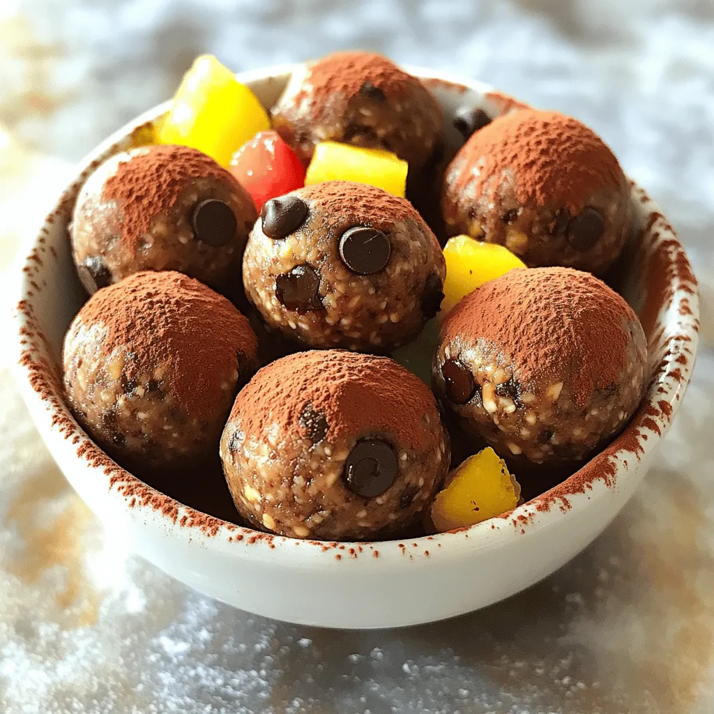 Chocolate Peanut Butter Energy Balls Simple and Tasty