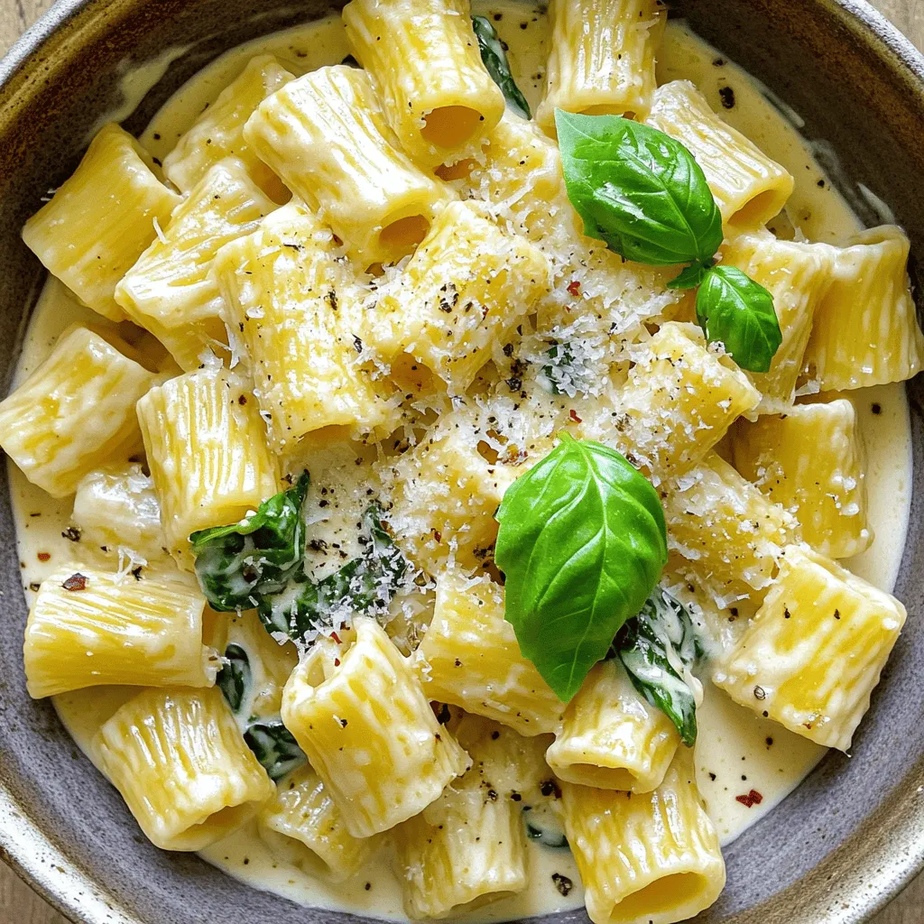 Creamy Rigatoni Delightful and Flavorful Treat