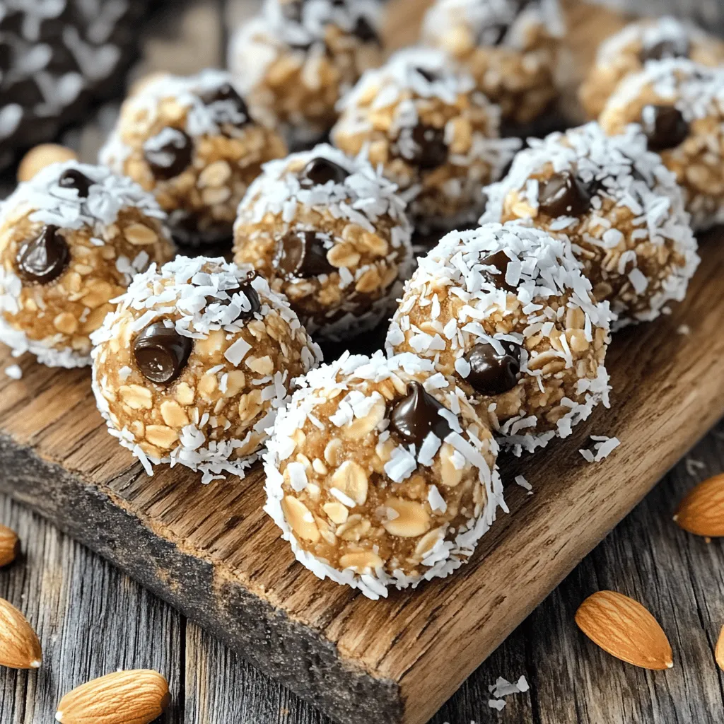 Almond Joy Energy Bites Simple and Tasty Snack