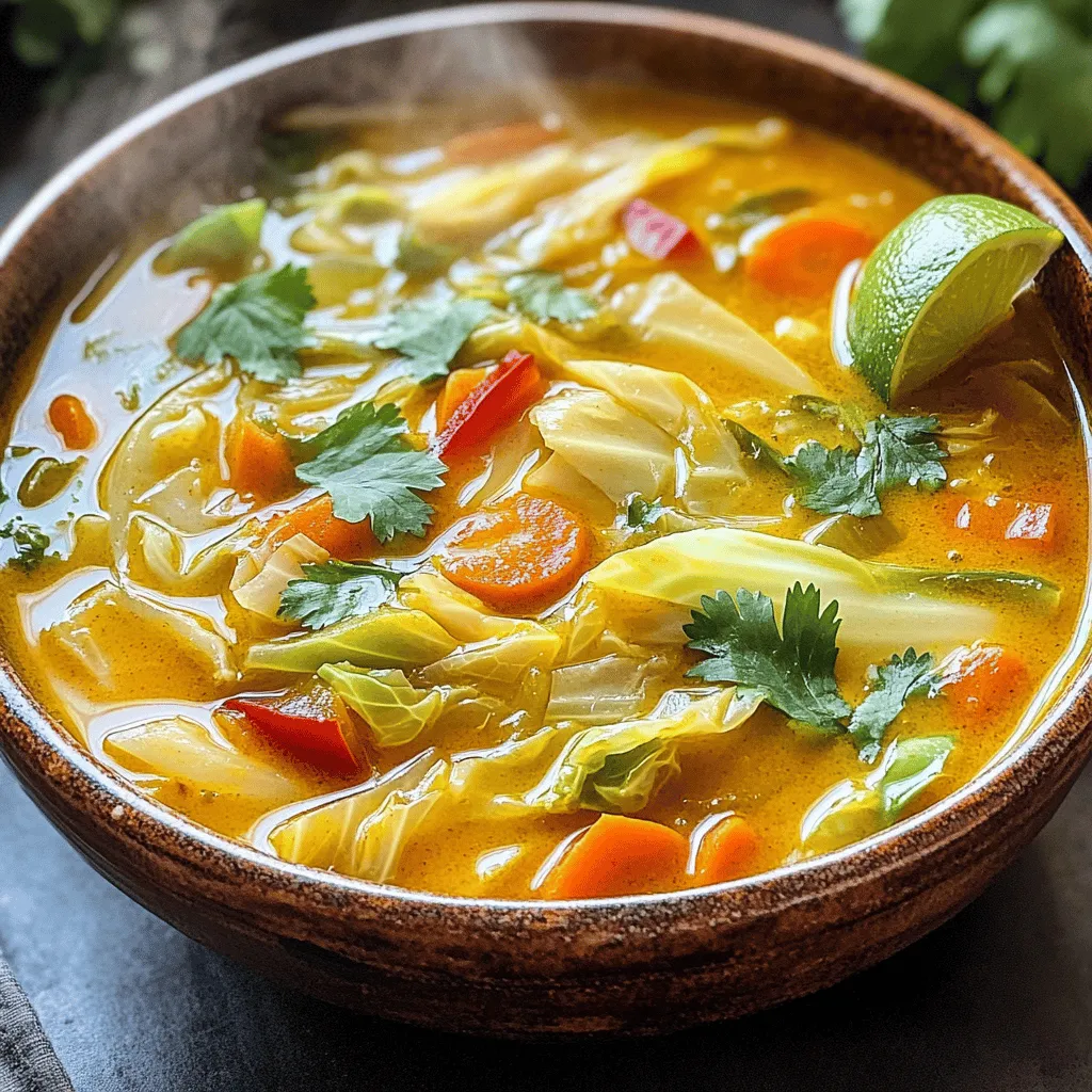 Anti-Inflammatory Turmeric Cabbage Soup Recipe