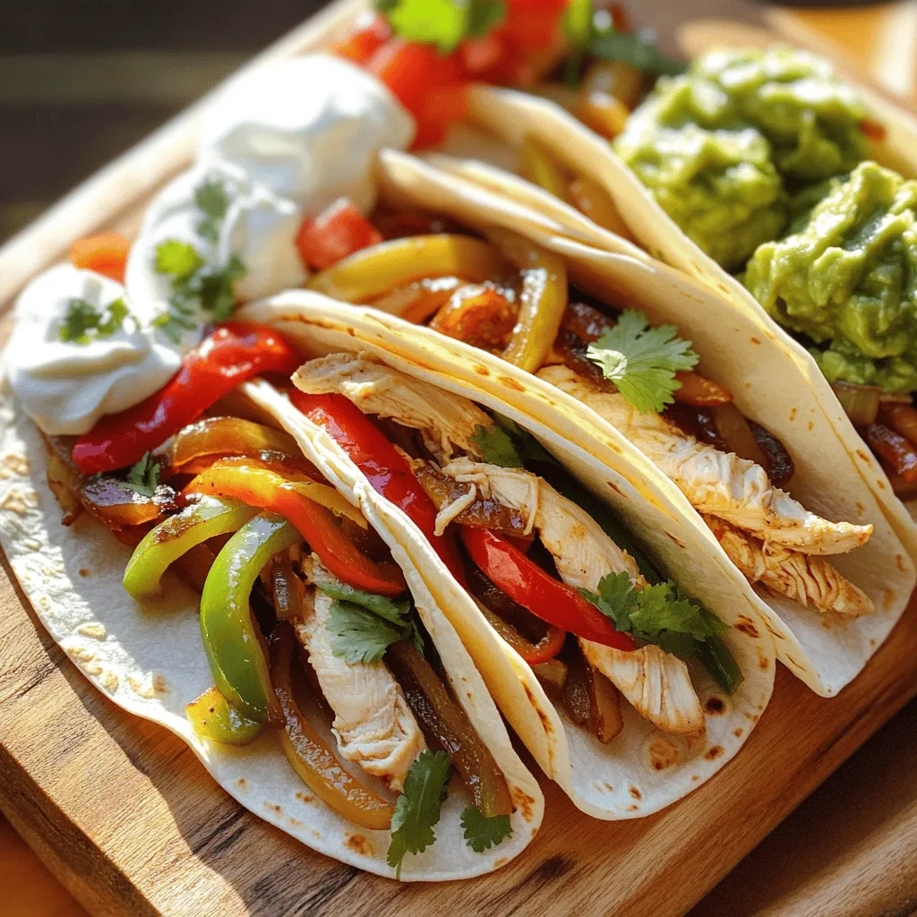 Easy Chicken Fajitas Quick and Tasty Dinner Delight